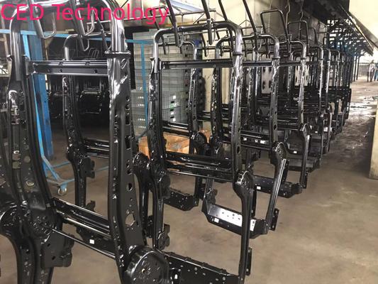 মসৃণ প্রান্ত কালো আবরণ, গাড়ির সিটের জন্য ইলেক্ট্রোফোরেটিক ক্যাটাফোরেটিক পেইন্টিং